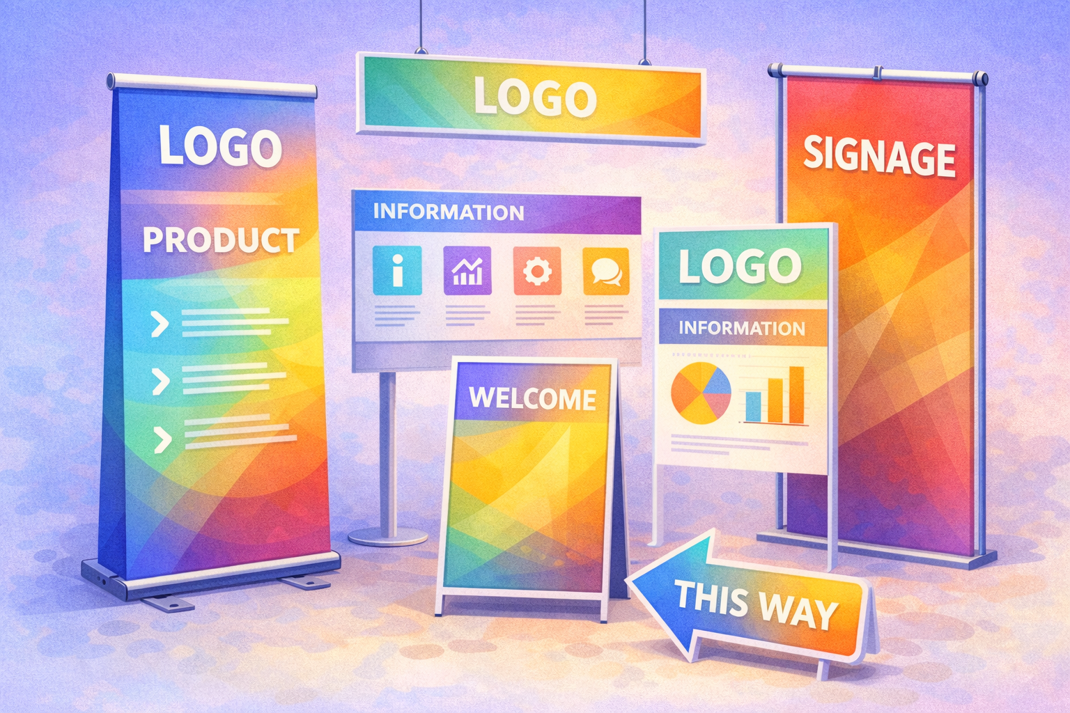 パネル・サイン装飾